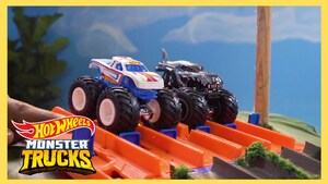 MONSTER TRUCK MAYHEM ON THE DOWNHILL DASH