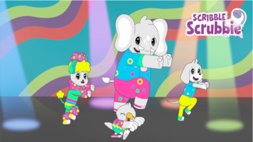 Scribble Scrubbie Pets | Dance Movie